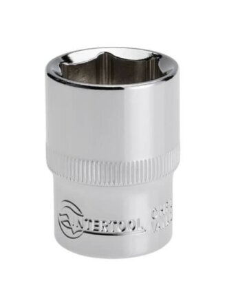Торцева головка, 20 мм, 6-гранна, CrV, під квадрат 1/2", хром., МТХ MASTER - Фото 1